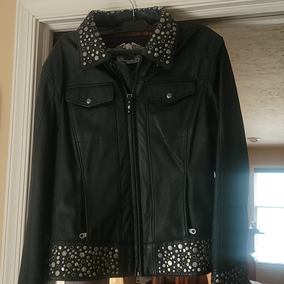 Leather Harley Davison jacket